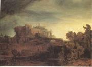 Landscape with a Castle (mk05) Rembrandt Peale